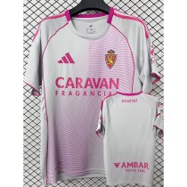 2025/26 Zaragoza 4RD Pink Fans Soccer jersey