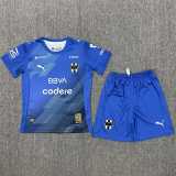 2025/26 CF Monterrey 3RD Blue Fans Kids Soccer jersey