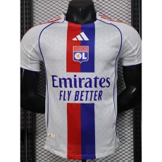[PLAYER] 2025/26 Lyon Home White Player Soccer jersey