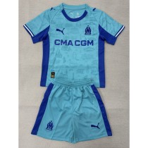 2025/26 Marseille GKL Blue Fans Kids Soccer jersey