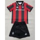 2025/26 OGC Nice Home Crimson Fans Kids Soccer jersey