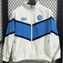2025/26 Napoli White Windbreaker