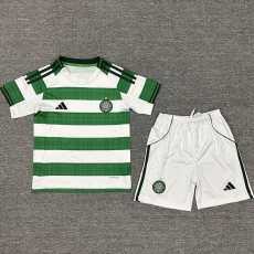 2025/26 Celtic Home Fans Kids Soccer jersey