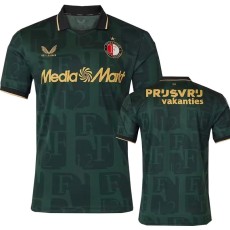 2025/26 Feyenoord Rotterdam 4RD Green Fans Soccer jersey