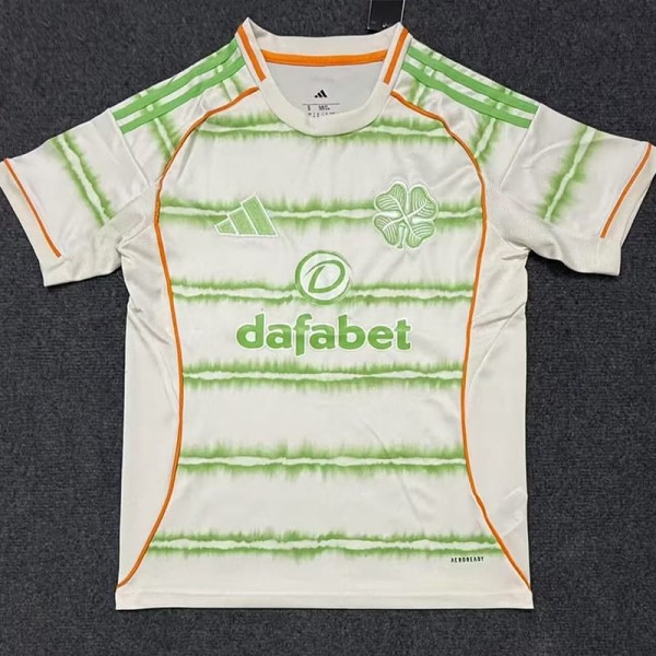 2025/26 Celtic 3RD White Fans Soccer jersey