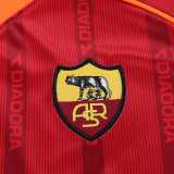 1999/00 Roma Home Crimson Retro Kids Soccer jersey
