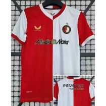 2025/26 Feyenoord Rotterdam Home Red Fans Soccer jersey