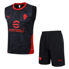 2025/26 ACM Black Training Shorts Suit