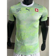 [PLAYER] 2026 Switzerland Away Aqua Player Soccer jersey