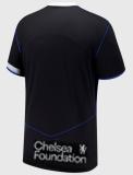 [PLAYER] 2025/26 CHE 3RD Black Player Long Sleeve Soccer jersey