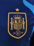 2026 Spain Dark Blue Player Training Shirts