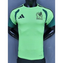 2026 Mexico Light Green Player Training Shirts
