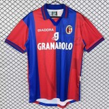 1997/98 Bologna FC 1909 Home Red Retro Soccer jersey