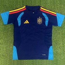 2026 Spain Dark Blue Training Shirts