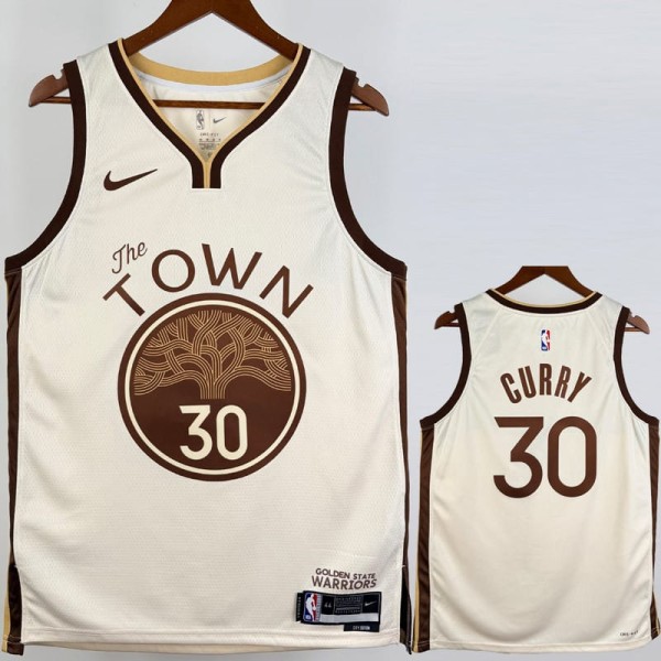 2025/26 WARRIORS CURRY #30 White NBA Jerseys