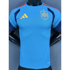 2026 Spain Azure Player Training Shirts