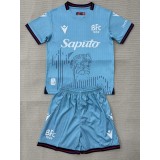 2025/26 Bologna FC 1909 3RD Azure Fans Kids Soccer jersey