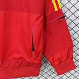 2010 Spain Red Windbreaker