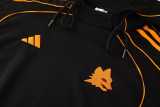 2025/26 Roma Black Tracksuit