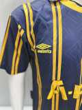 1993/94 Aberdeen Away Dark Blue Retro Soccer jersey