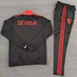 2025/26 Sevilla Black Tracksuit