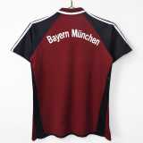 2001/02 Bayern Home Crimson Retro Soccer jersey