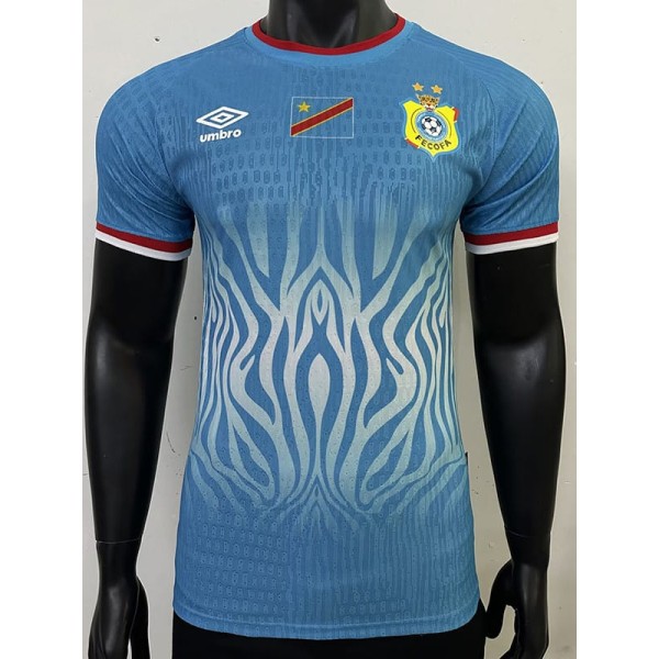 [PLAYER] 2025 Congo DR Away Blue Player Soccer jersey