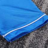 1996 Brazil Away Blue Retro Kids Soccer jersey