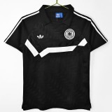 1988/89 Germany Away Black Retro Soccer jersey