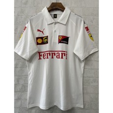 2025/26 Ferrari F1 White Polo Racing Suit