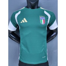 2026 Italy Green Player Training Shirts