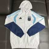 2026 Argentina White Windbreaker