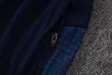 2025/26 Marseille Dark Blue Kids Half Pull Tracksuit