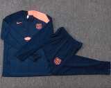 2025/26 BAR Dark Blue Kids Half Pull Tracksuit