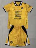 2025/26 Udinese Calcio 3RD Yellow Fans Kids Soccer jersey