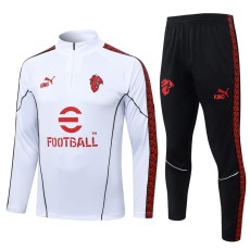 2025/26 ACM White Half Pull Tracksuit