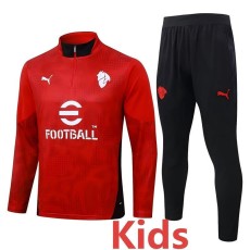 2025/26 ACM Red Kids Half Pull Tracksuit