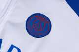 2025/26 PSG White Kids Half Pull Tracksuit
