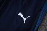 2025/26 Marseille Aqua Kids Half Pull Tracksuit