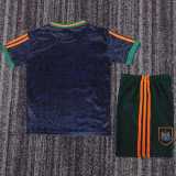 1997/98 Newcastle Away Dark Blue Retro Kids Soccer jersey