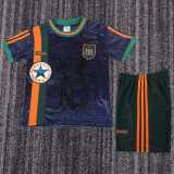 1997/98 Newcastle Away Dark Blue Retro Kids Soccer jersey
