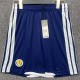 2026 Scotland Home Dark Blue Fans Soccer Shorts