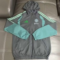 26/27 Man Utd Gray Windbreaker
