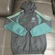 26/27 Man Utd Gray Windbreaker