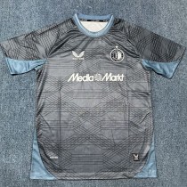 2025/26 Feyenoord Rotterdam Away Gray Fans Soccer jersey
