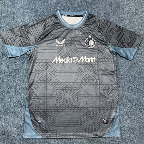 2025/26 Feyenoord Rotterdam Away Gray Fans Soccer jersey