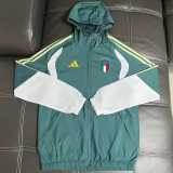 2026 Italy Green Windbreaker