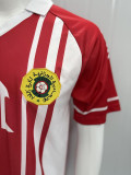 1986 Algeria Away Red Retro Soccer jersey