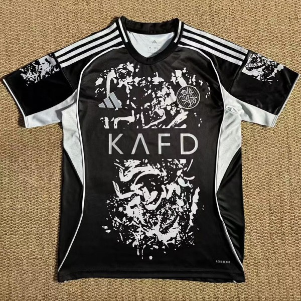 2025/26 Al Nassr FC 4RD Black Fans Soccer jersey