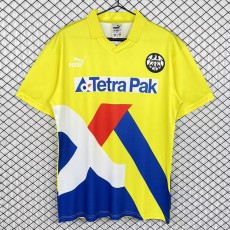 1993/95 Frankfurt Away Yellow Retro Soccer jersey